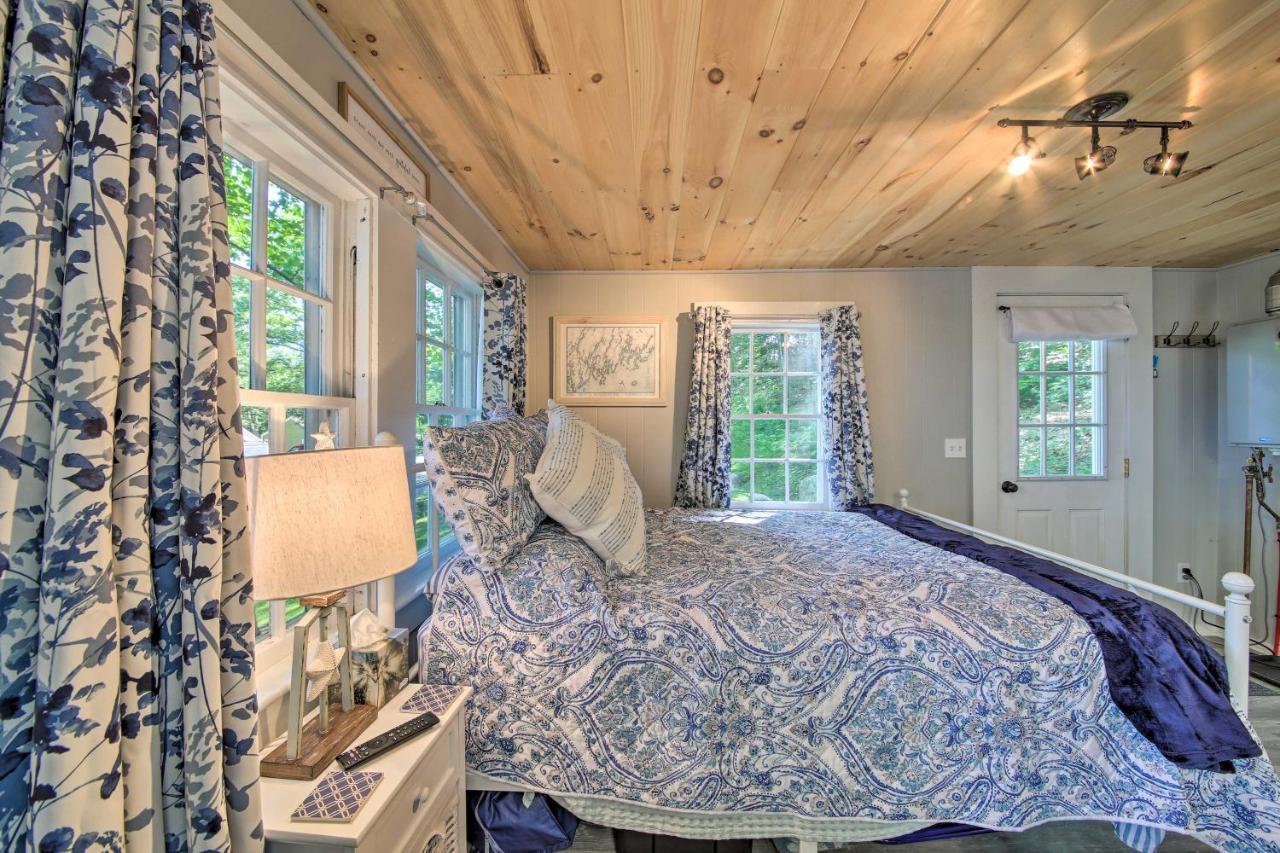 Lush Edgecomb Studio Cottage With Fire Table! Εξωτερικό φωτογραφία
